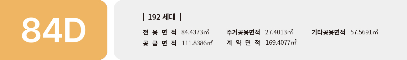 84D 타입 안내